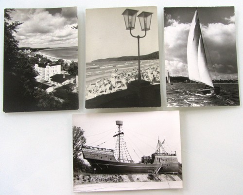 Binz insel rügen - rügen, postkarten