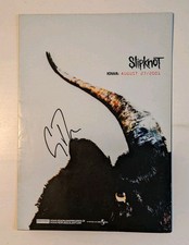 Slipknot Promomappe Poster IOWA signiert von Corey Taylor, Autogramm