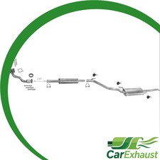 Auspuffanlage für VW VENTO 1.8 75PS 08.1993-06.1995 +Schalldämpfer