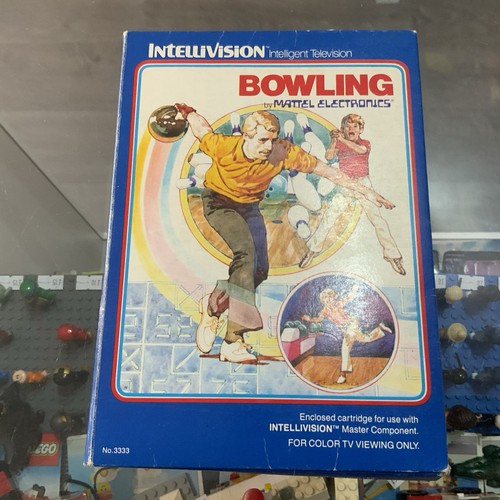 Mattel intellivision bowling - mattel,