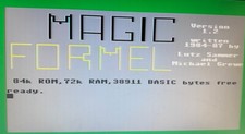 MAGIC FORMEL V 1.2 Cartridge/Modul für  Commodore C 64/C128/C128D mit Anleitung