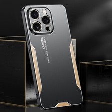 Gold Metall Hülle Handy Case