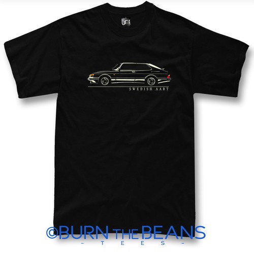Classic tshirt for saab 900
