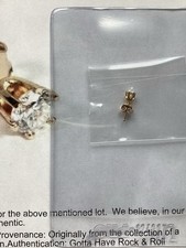 Tupac Shakur 2Pac Owned & Worn Nose Stud Autogramm Signed Zertifikat Gotta have 