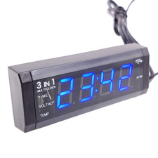 KFZ 3 in 1 Elektronische Uhr