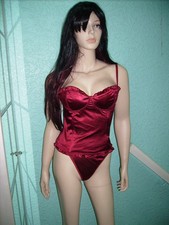 Corsage, Korsage, Satin rot