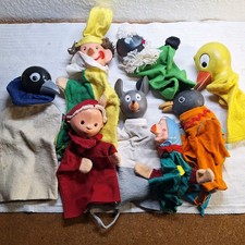 Mehrere Handpuppen DDR