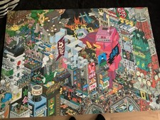 Tokio Pixorama Pixelkunst - HolzDruck Poster Pop Art Kunstdruck Bild Pop Art #