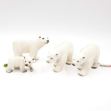 Schleich Eisbären 4Stück