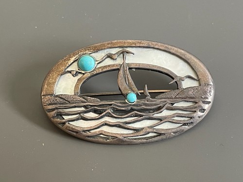 Vintage brosche aus 925er - vintage,