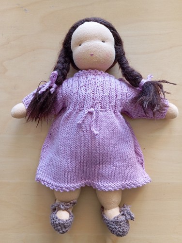 Waldorfpuppe handgearbeitet - waldorfpuppe,