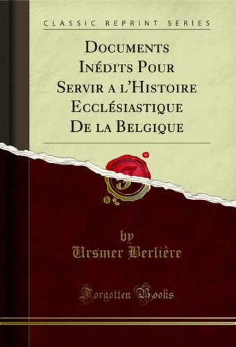 Documents inédits pour - pour, servir