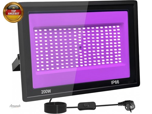 200w led schwarzlicht - 200w,