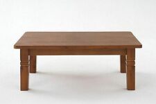 Massivholz Couchtisch 120x78cm Kiefer honig Bernstein Sofatisch Beistelltisch