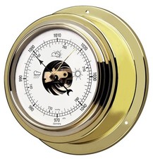 TFA 29.4010.B Maritim Schiffsbarometer analog Luftdruck Wetterstation Symbole