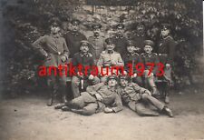 Foto AK WW1 Gruppenfoto Münster 1915 Offiziere 13. Infanterie-Regiment Nr.246