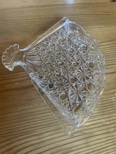 SeifenSchale, Fächerschale Von Avon, Glas, KonfektSchale