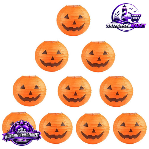 Halloween papierlaternen cm - 30,