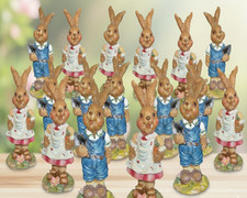 Osterhasen Figuren Nostalgisch