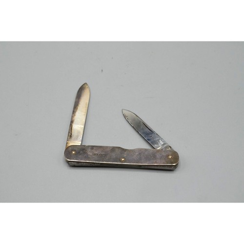 Sterling silver pocket knife - sterling,