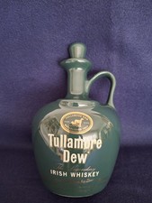 Tullamore Dew Irish Whiskey Krug dunkelgrün leer 750 ml Top-Zustand