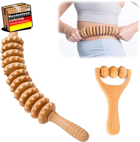 Massageroller holz tiefe - massageroller,