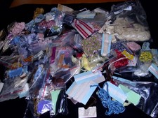 Konvolut verschiedene Bänder, Borte, Nähen, Basteln, Tilda Puppe nähen, Nr.3