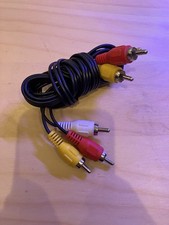 3 RCA Male to 3 RCA Male AV Composite Cable – Audio Video Cord