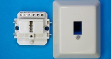 Aufputz Telefondose TAE-N TAE-6-N Stecker Buchse