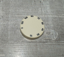 Busch Jaeger Ersatz Drehknopf für Dimmer Thermostat  cremeweiß SI Duro 2000 LX