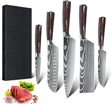 5 tlg Küchenmesser Kochmesser