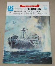 JSC 44 - Frachter Tobruk & Patrouillenboot Médoc & Schnellboot CH 11 - 1:400