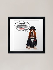Mafia Boss Basset Hound