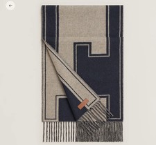 Hermès Cashmere Kashmir Schal Casaque Clefs de H Neu mit Rechnung OVP