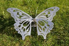 Schmetterling 3D Edelstahl