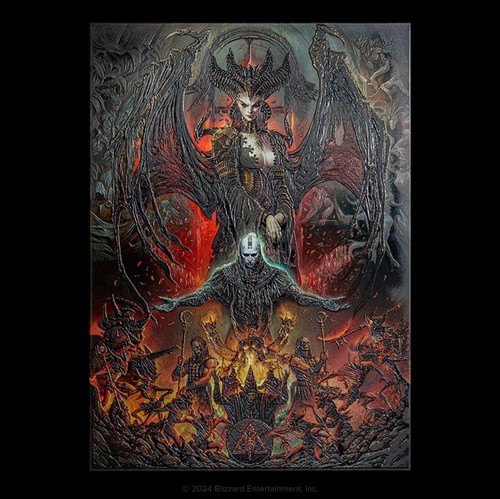 Diablo lilith displate - diablo, iv
