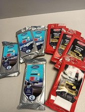 8 Stück CarPlan Auto Pratic 24 Fenster- und Glasreinigungstücher mit Zitronenduf