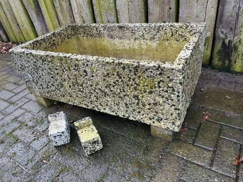 Waschbeton blumenkrug - waschbeton,