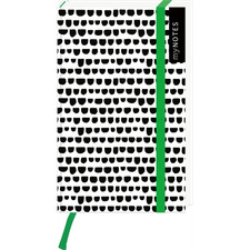 myNOTES Notizbuch A6: Black