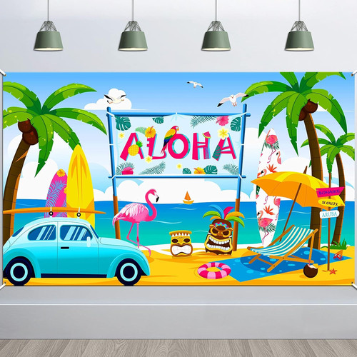Aloha hintergrund banner für - aloha,