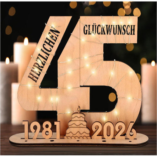 Geburtstag deko holz - holz, schild