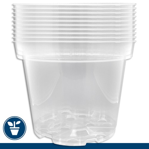 Orchideentopf transparent - x,