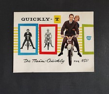 Prospekt Sales Brochure NSU Quickly T Moped Mokick Mofa Bike