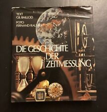Buch: Die Geschichte der Zeitmessung - Baillod - Rausser
