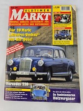 Oldtimer Markt Heft Januar 1-1995 - Mercedes 220 DAF Jaguar E-Type Jawa 500