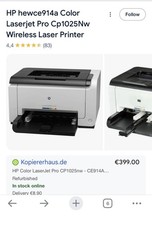 HP Color LaserJet Pro CP1025nw