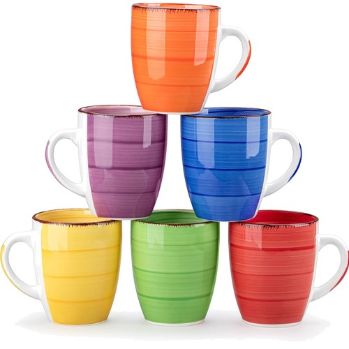 Buntes kaffeebecher set aus - set,