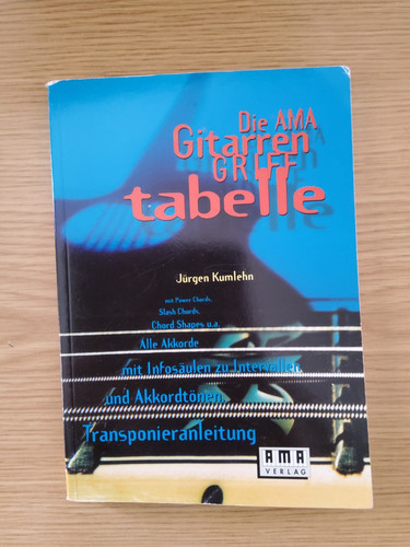 Die ama gitarrengrifftabelle - die,