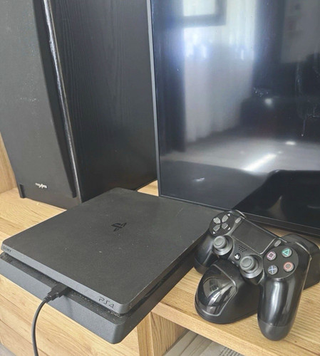 Sony playstation slim 500gb - 4,
