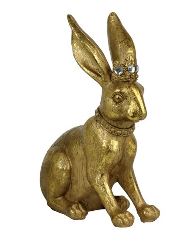 1st osterhase goldfarben - goldfarben, o